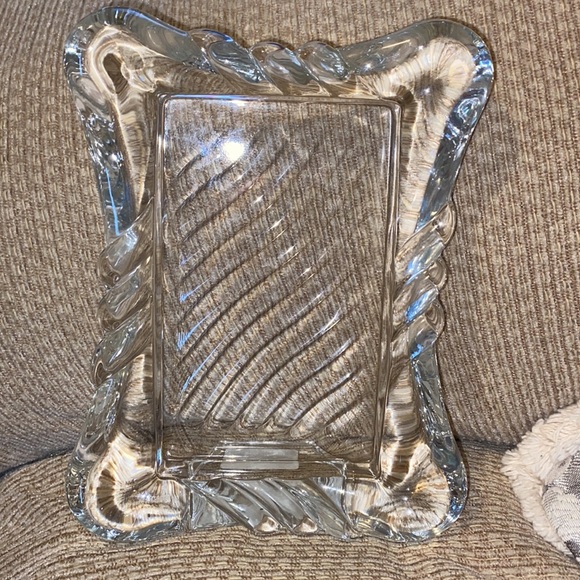 🤍NWT Crystal Glass 3x5 Picture Frame - Picture 5 of 7